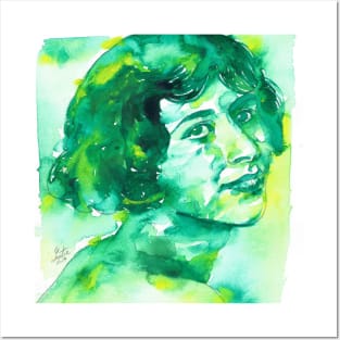 SIMONE WEIL - watercolor portrait .3 Posters and Art